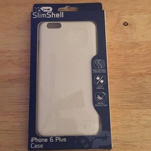 SlimShell White Pearl Case for iPhone 6 Plus NIB